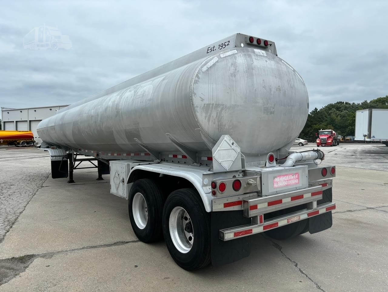 gasoline / fuel trailer ready for sale