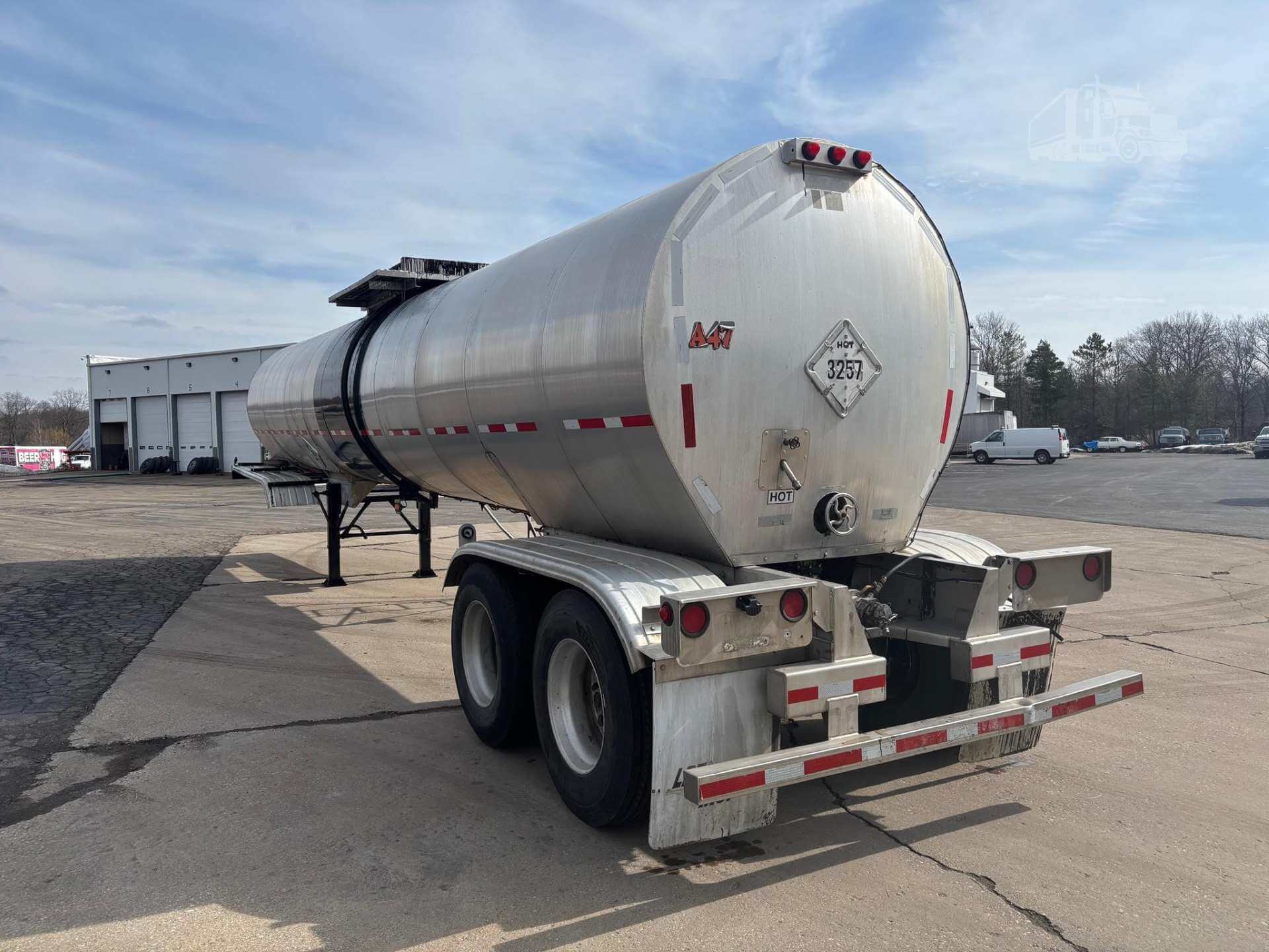 tanker trailer ready for sale