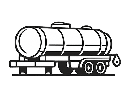 Gas/Fuel Tank Trailer