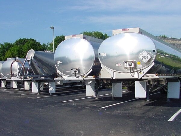 tanker trailer ready for sale